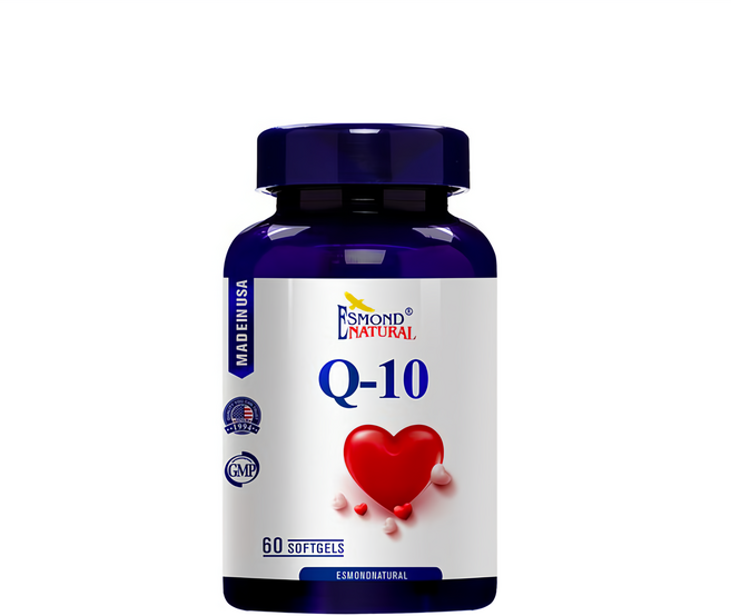 ESMOND NATURAL 愛司盟 輔酶 Q10 軟膠囊, 60顆, 0.3g, 1罐