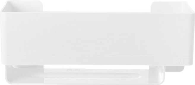 3M Command 無痕 極淨防水收納系列 抽取式衛生紙架 260 x 115 x 105mm, 1個, 白色