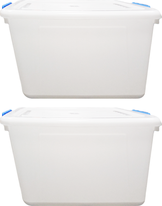 KEYWAY 聯府 多用途整理箱 110L, 白色, 2個