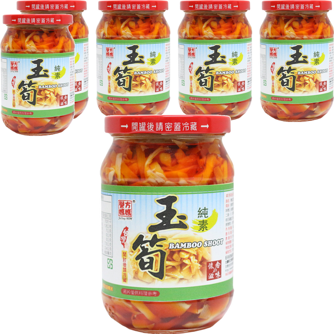 譽方媽媽 傳香之寶 玉蘭香筍, 340g, 6罐