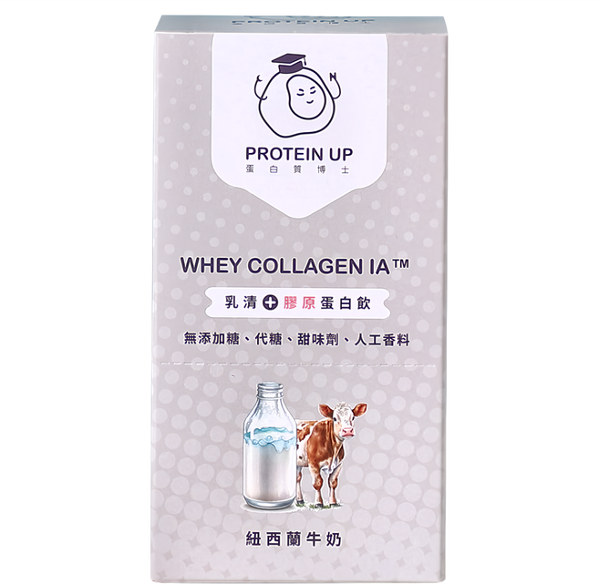 PROTEIN UP 蛋白質博士 乳清膠原蛋白飲 IA 紐西蘭牛奶, 31g, 6包