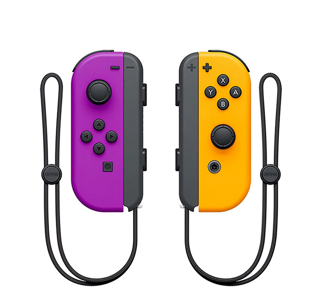 Nintendo 任天堂 SWITCH Joy-Con 左右手控制器, 紫橘, 1組