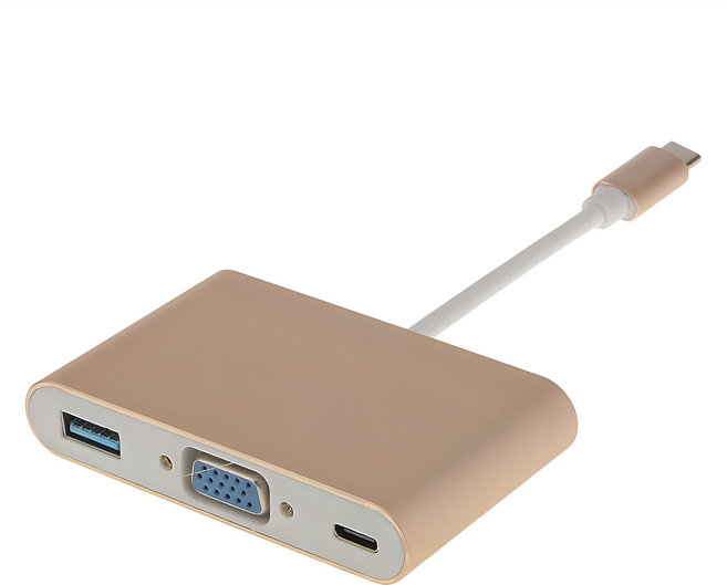 MOMAX Type C to VGA轉換器, DHC3L, 1個