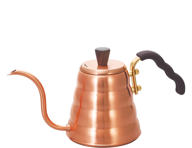 HARIO 好璃奧 純銅雲朵細口壺, 壺身 + 壺蓋, 700ml, 1個