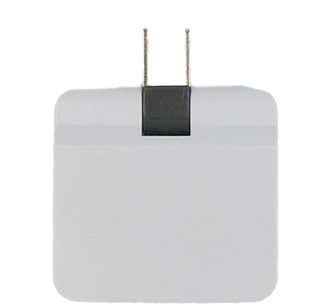 Dr.AV 聖岡科技 2USB+2插 旋轉插座 A+C設計 180度左右旋轉, 8.2cm, 白色, 1個