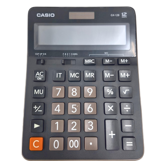 CASIO 卡西歐 計算機, 黑色, 1個
