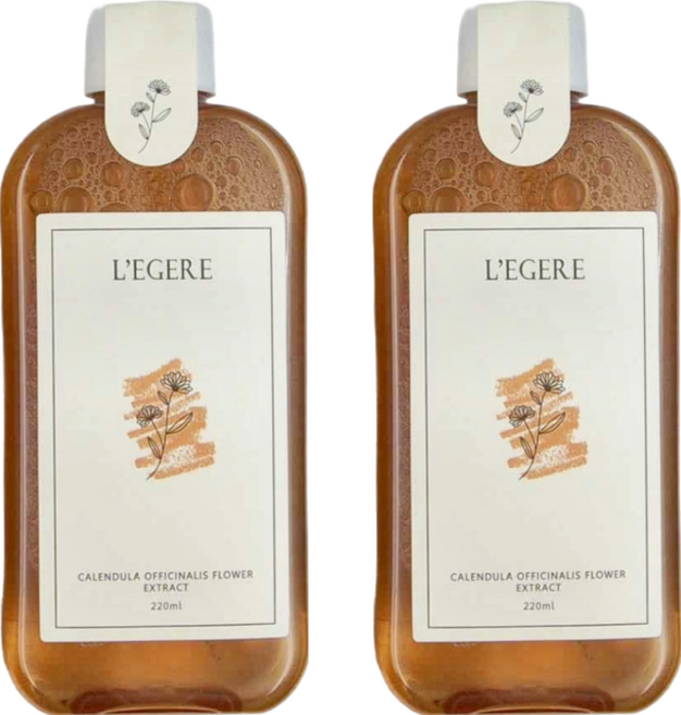 L'EGERE 金盞花舒緩原液精露 即時舒緩 安撫敏弱不適 調理肌膚 強化肌膚防禦力, 220ml, 2瓶