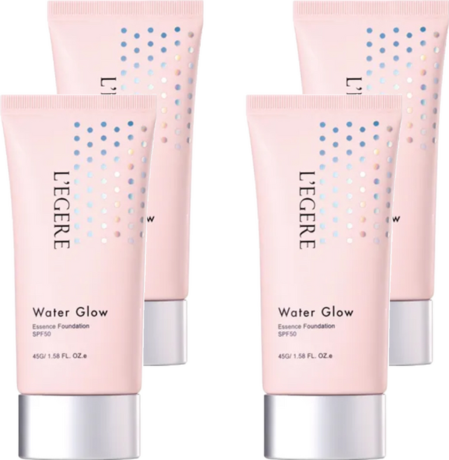 L'EGERE 玩鎂光 輕裸保濕粉凝霜SPF50 45g, 不適用, 4條