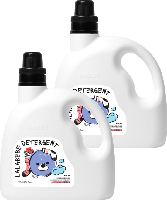 MOTHER-K K-MOM 草本抗敏極淨洗衣精-晨光森林, 1.7L, 2瓶