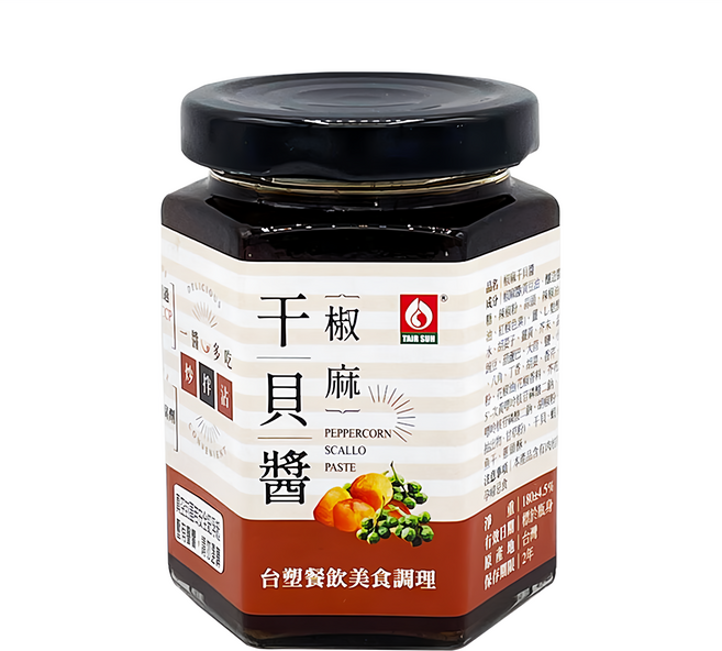 台塑餐飲 椒麻干貝醬, 180g, 1罐