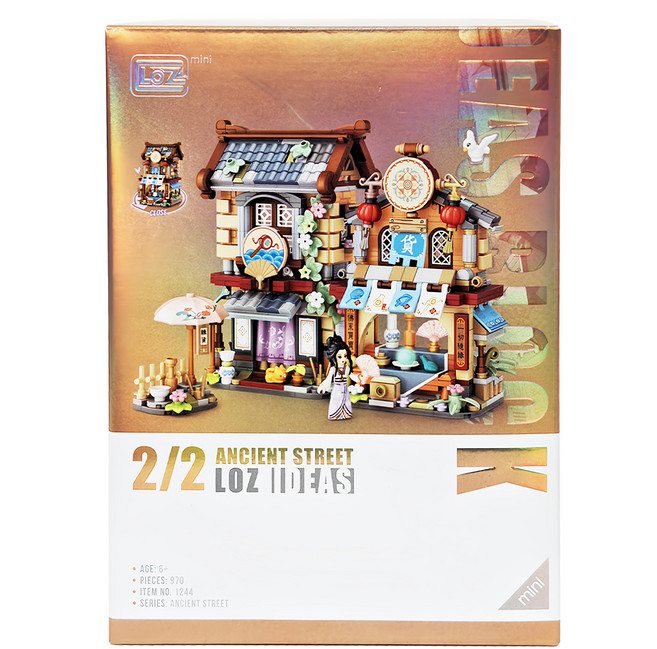 LoZ 微型迷你積木 1244, 雜貨店, 1盒