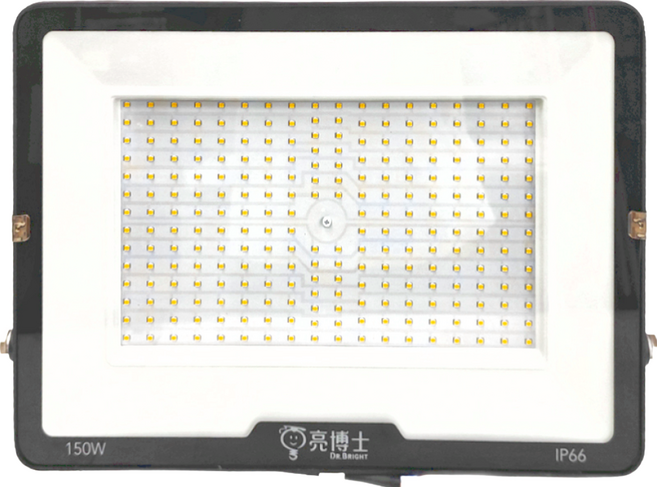 Dr.Bright 亮博士 150W LED超薄投光燈 405 x 273 x 31mm 黃光 3000K, 1個