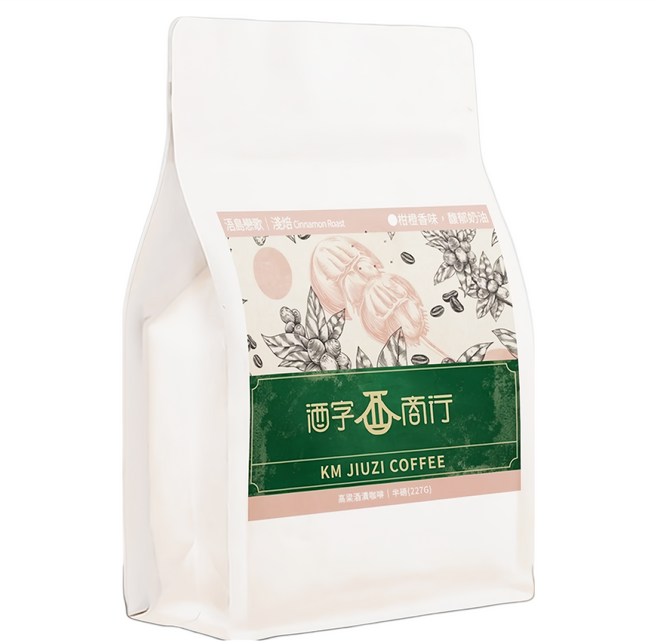 酒字商行 浯島戀歌咖啡豆, 全豆咖啡（未研磨）, 227g, 1包