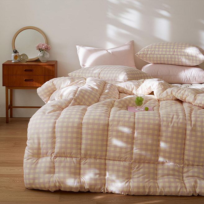 Maatila Pastel系列 薄被 Cream Lilac 1入