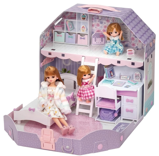 TAKARA TOMY Licca 莉卡娃娃 夢想提盒組, 1入