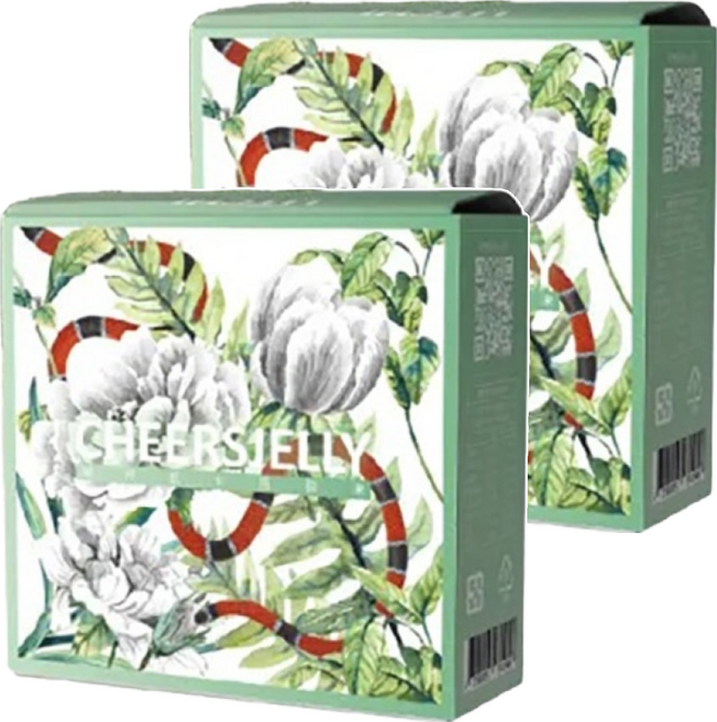 CHEERSJELLY 舉杯低卡 蒟蒻凍 荔枝, 396g, 2盒