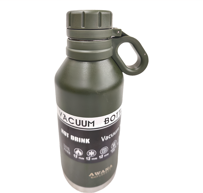 AWANA 克里斯特運動瓶 AK-1200, 綠色, 1200ml, 1個