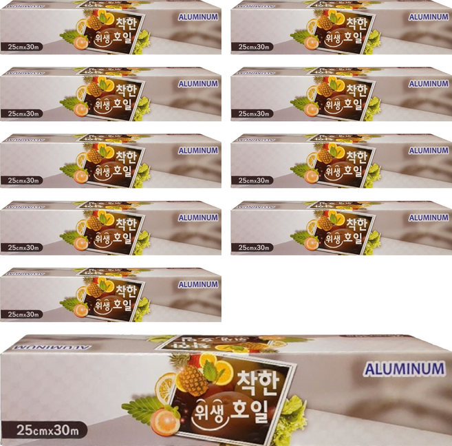 Chakhansikjaeryo 鋁箔紙, 30m, 10盒