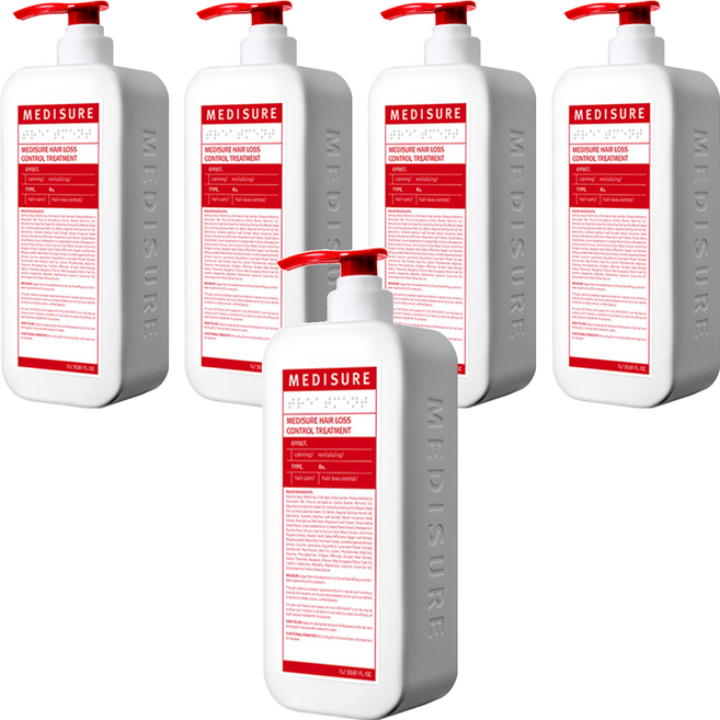 MEDISURE 強健髮根護髮乳, 1L, 5瓶