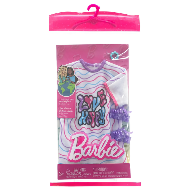 Barbie 芭比 時尚套裝與配件組合 激發無限想像力, 1組, 多色-款式隨機