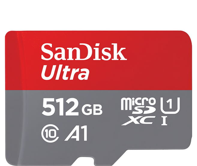 SanDisk 晟碟 Ultra A1 記憶卡 高速讀取, 512GB, 1個