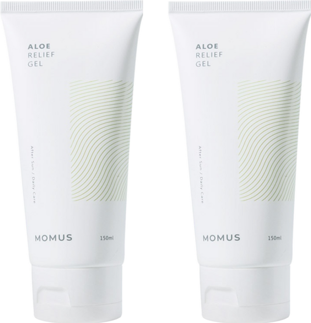 MOMUS 蘆薈曬後舒緩凝膠, 150ml, 2條