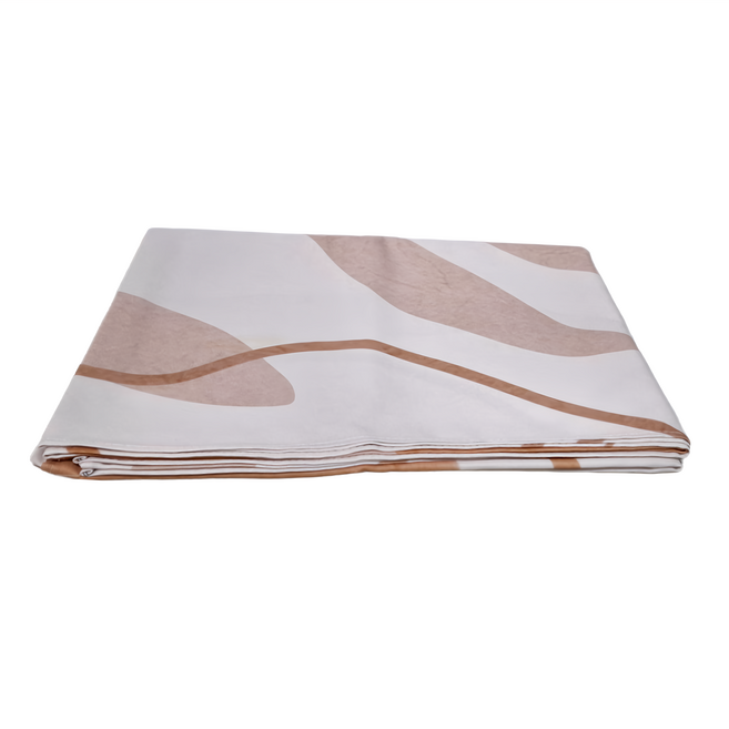 STYLE_G時代家居 北歐風牛津布防水餐桌布 535g, 174 x 136cm, 極簡葉脈, 1個