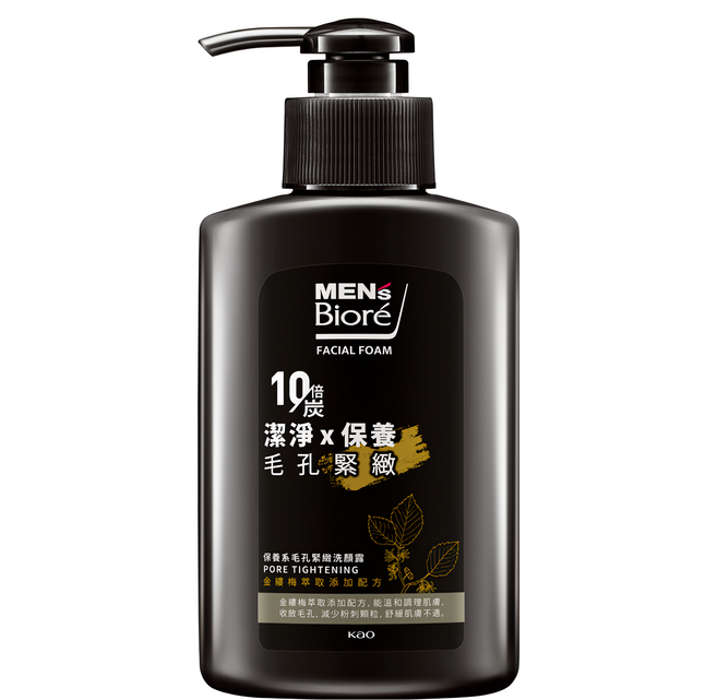 MEN's Biore 保養系毛孔緊緻洗顏露, 150g, 1瓶