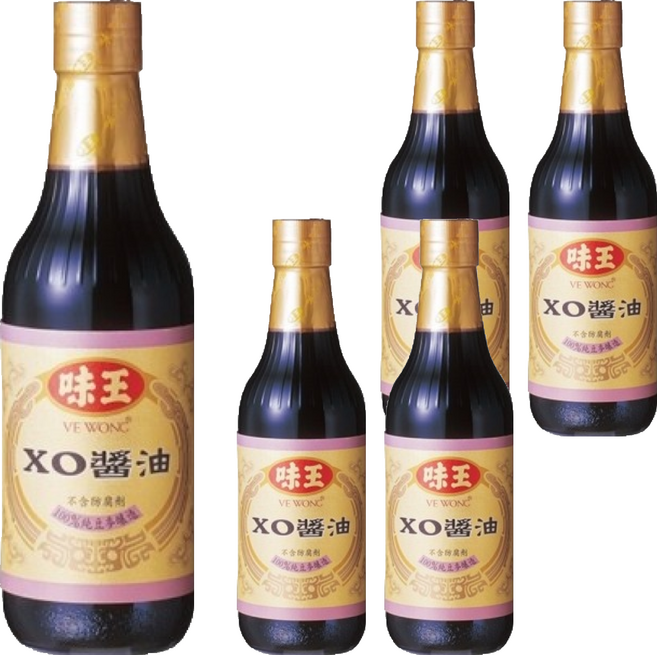 味王 XO巧之饌醬油, 590ml, 5瓶