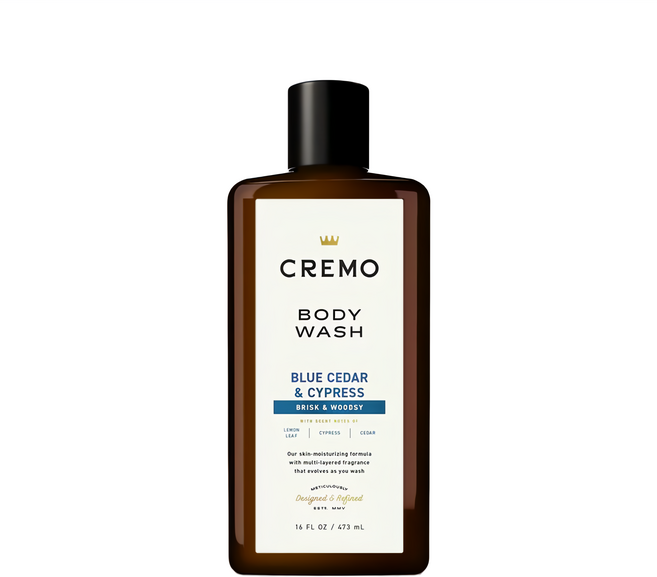 CREMO 雪松柏樹 沐浴露, 473ml, 1瓶