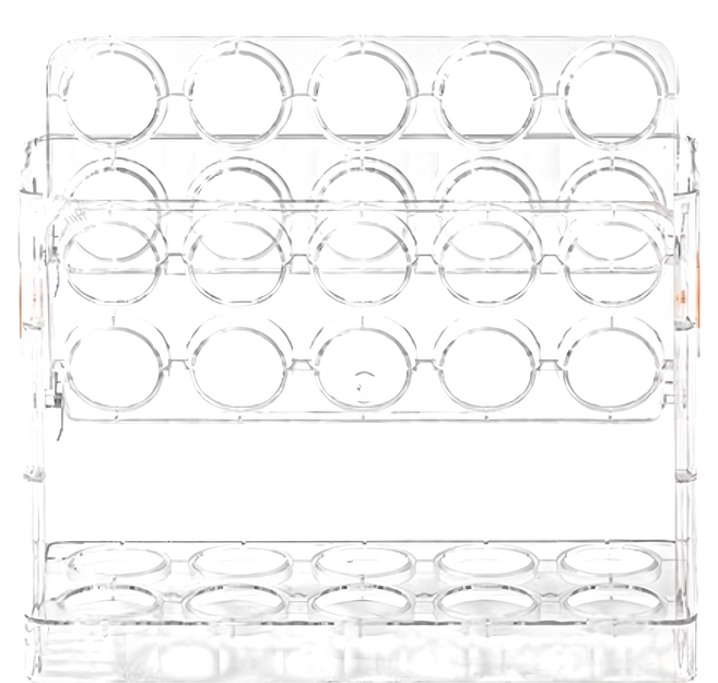 自動翻轉雞蛋盒, 透明色, 1個