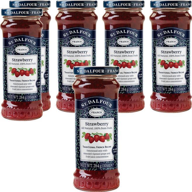 ST.DALFOUR 聖桃園 草莓果醬, 284g, 6罐