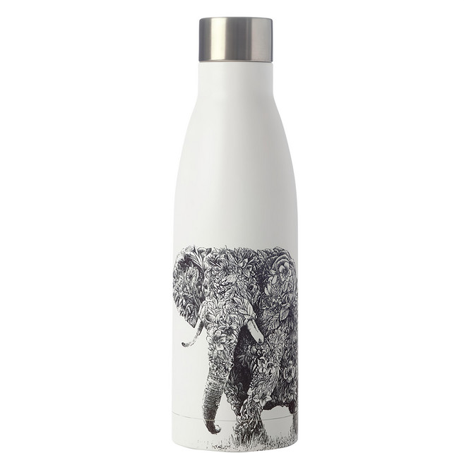 MAXWELL&WILLIAMS 窄口保溫瓶, 1個, 500ml, 綻放象 白色