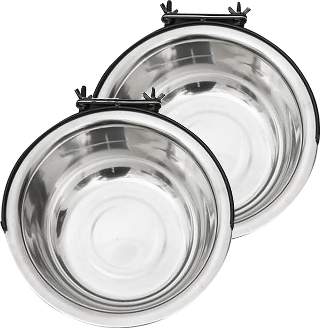 寵物夢工廠 掛式寵物碗 S(11cm), 2個