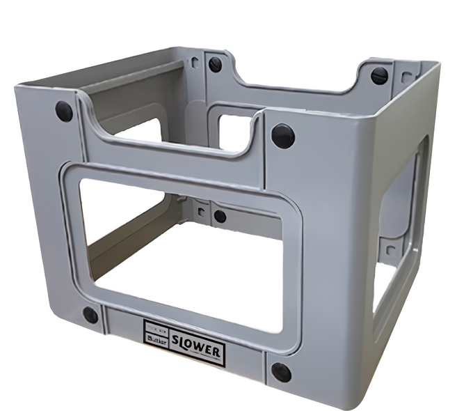 日本 SLOWER 軍風文件分類收納盒 25.7 x 35 x 28.5cm 0.9kg, 灰色, 1個