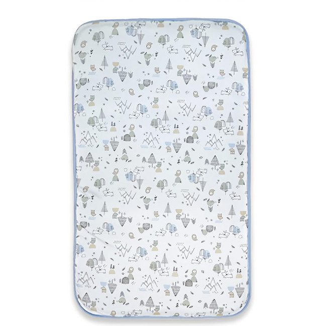 奇哥 彩繪床邊床透氣床墊, 藍色, 1個