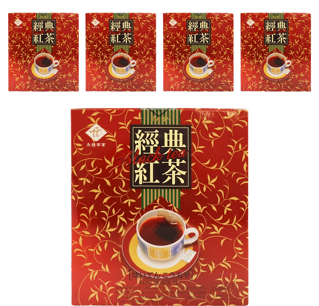 永發茗茶 經典紅茶, 2g, 100包, 5盒
