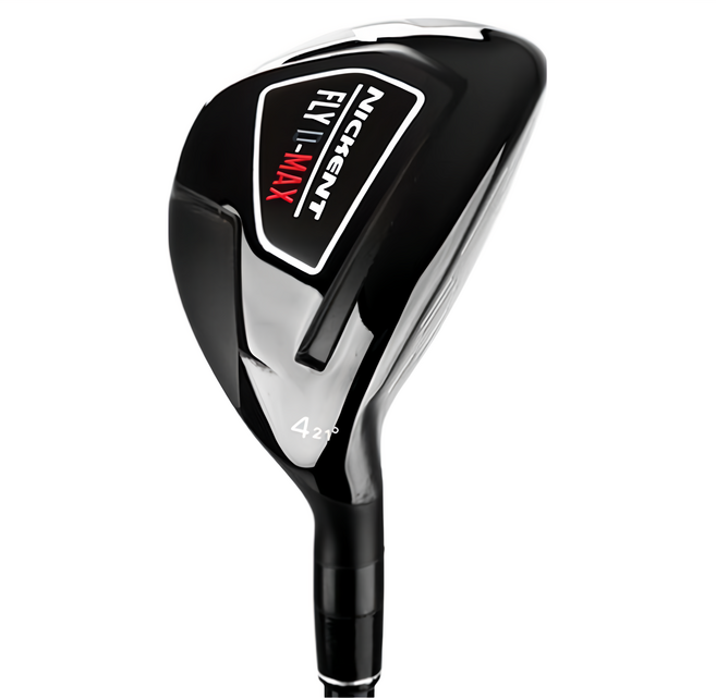 NICKENT GOLF 男士用 FLY DMAX Utility 高爾夫球桿頭 SR, 黑色, 1個