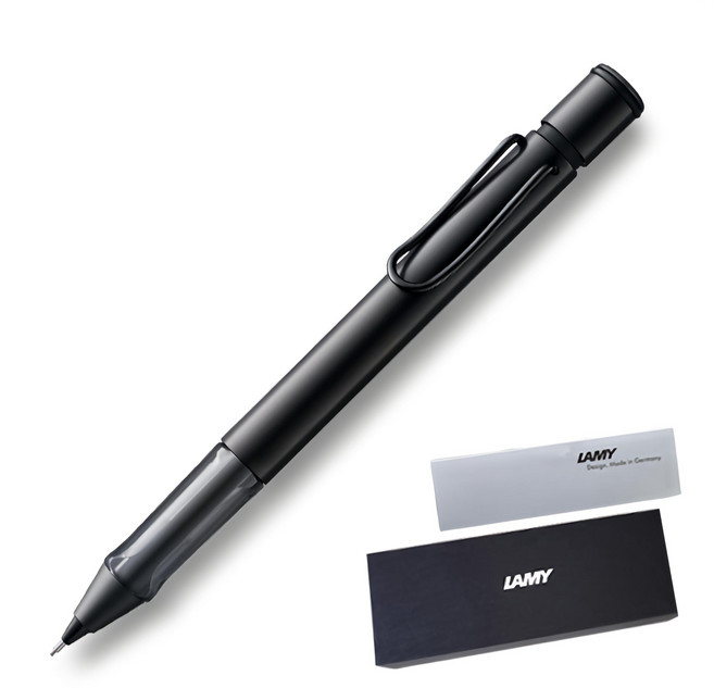 德國 LAMY Al-star 黑色自動鉛筆 171 硬殼盒組, 0.5mm, 1組