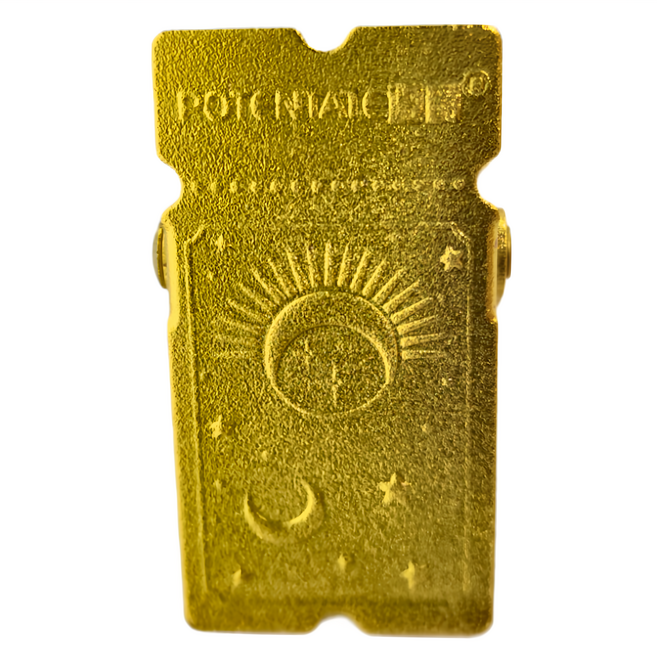 POTENTATE 遵爵 精緻銅夾 手帳旅行本用 Z4950221-F, 1個, 1入