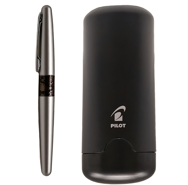 PILOT 百樂 MR2鋼筆 附盒 FPMR2PTNSF, F, 銀色