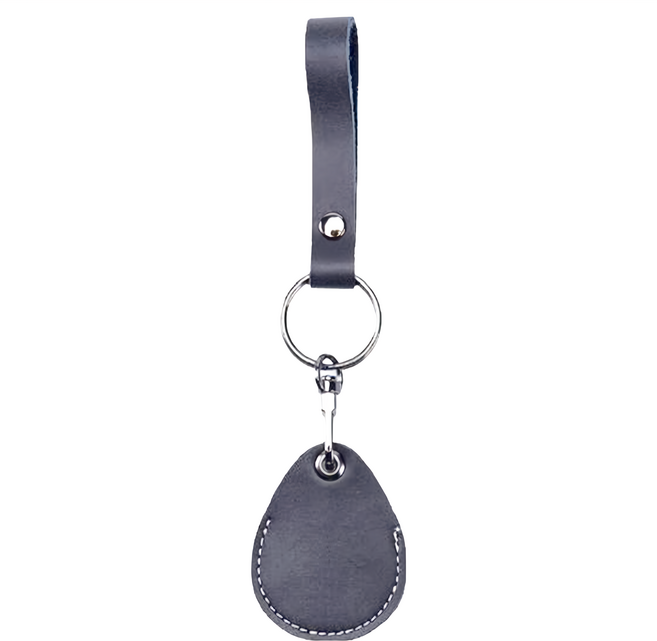 FANCY LIFE 門禁磁扣卡套 水滴形, 黑色, 1個