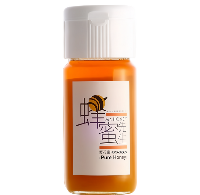 Mr.HONEY 蜂蜜先生 野花蜂蜜 台灣原產 濃郁花草香 無添加糖, 700g, 1瓶