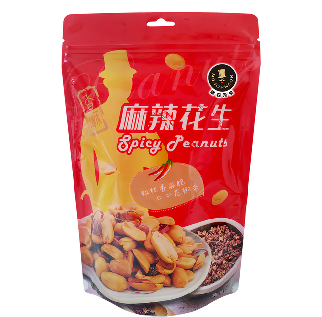 MR.JOHNSON 強森先生 一番 辣豆 枕包, 130g, 1袋