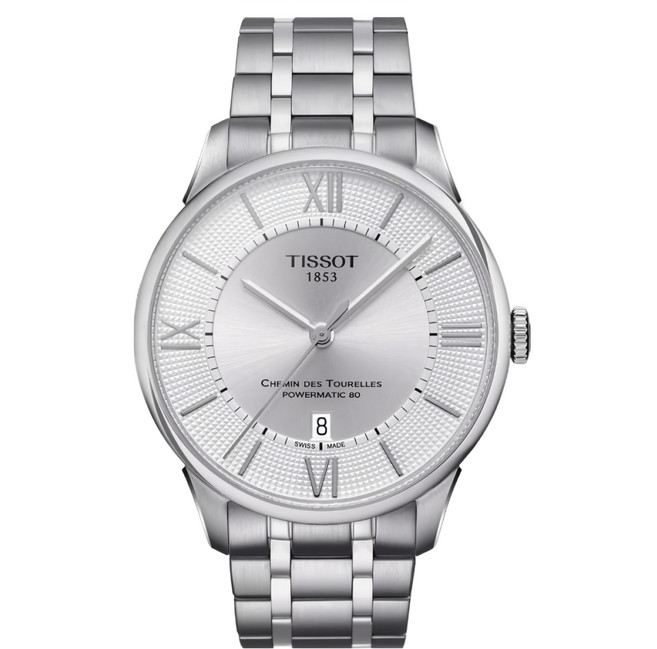 TISSOT 天梭 杜魯爾 男鋼錶 42mm