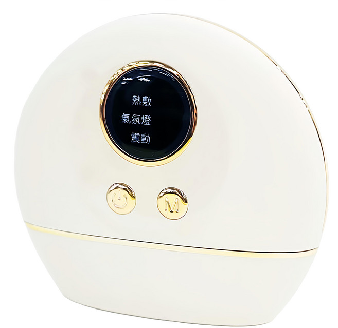 Kinyo 舒活經絡梳刮痧儀 附充電線, 白色, 1個
