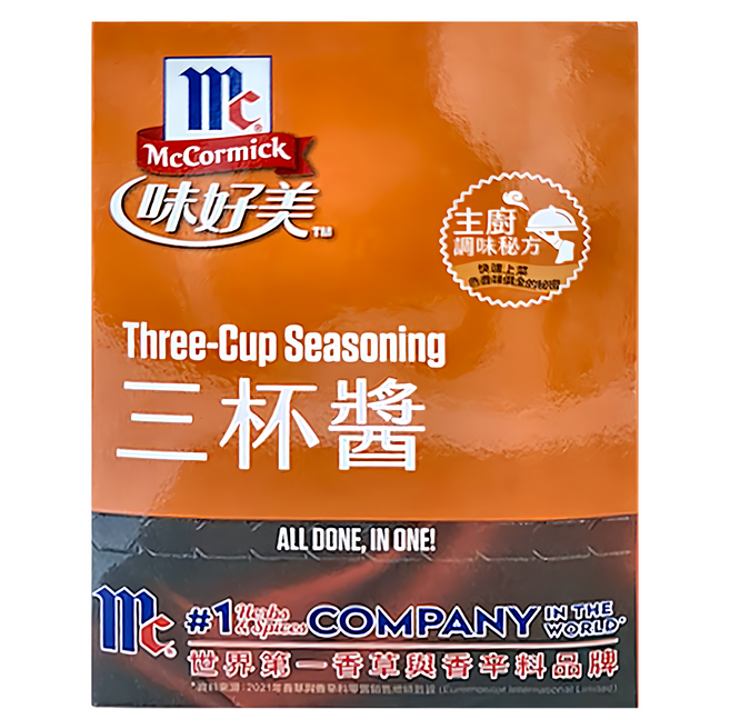 McCormick 味好美 三杯醬 12包, 50g, 1盒