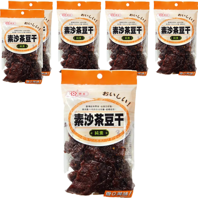 惠香 素沙茶豆干, 120g, 6包