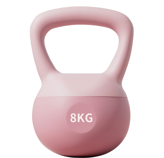 彩色軟壺鈴 290 x 210 x 320mm, 粉色, 8kg, 1個