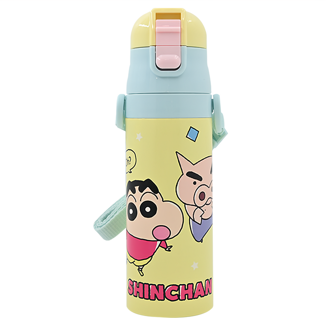 Skater 輕量不銹鋼水壺 SDC4, 蠟筆小新, 470ml, 1個